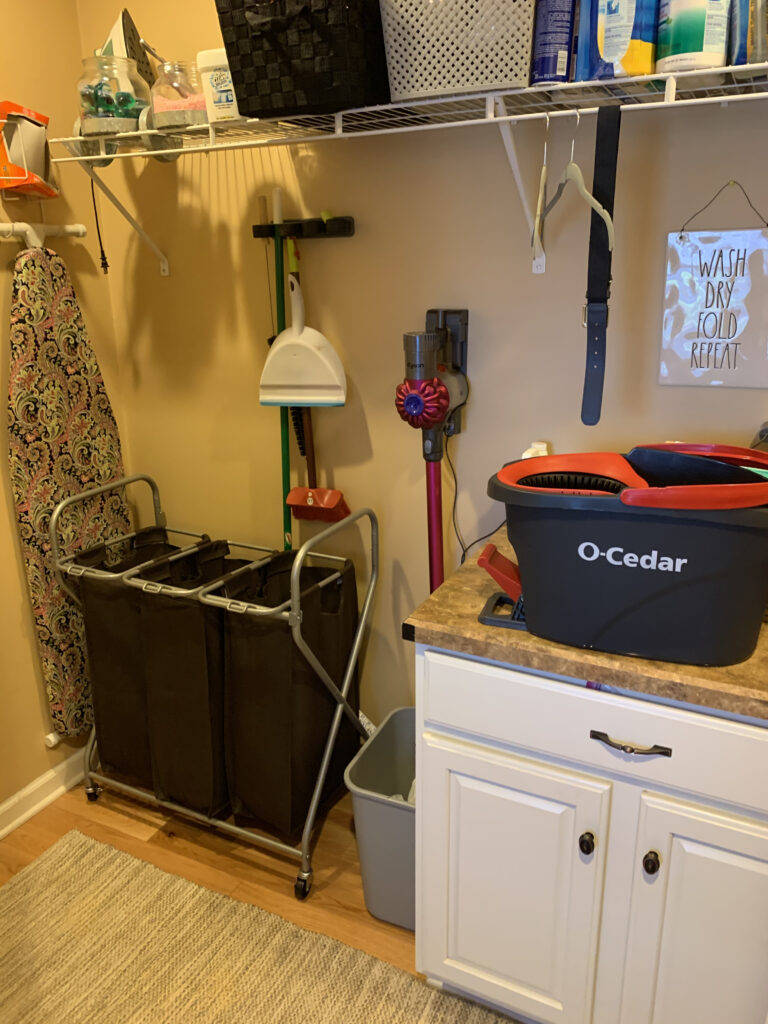 Oliver Construction Services - Before Remodel - Laundry Room