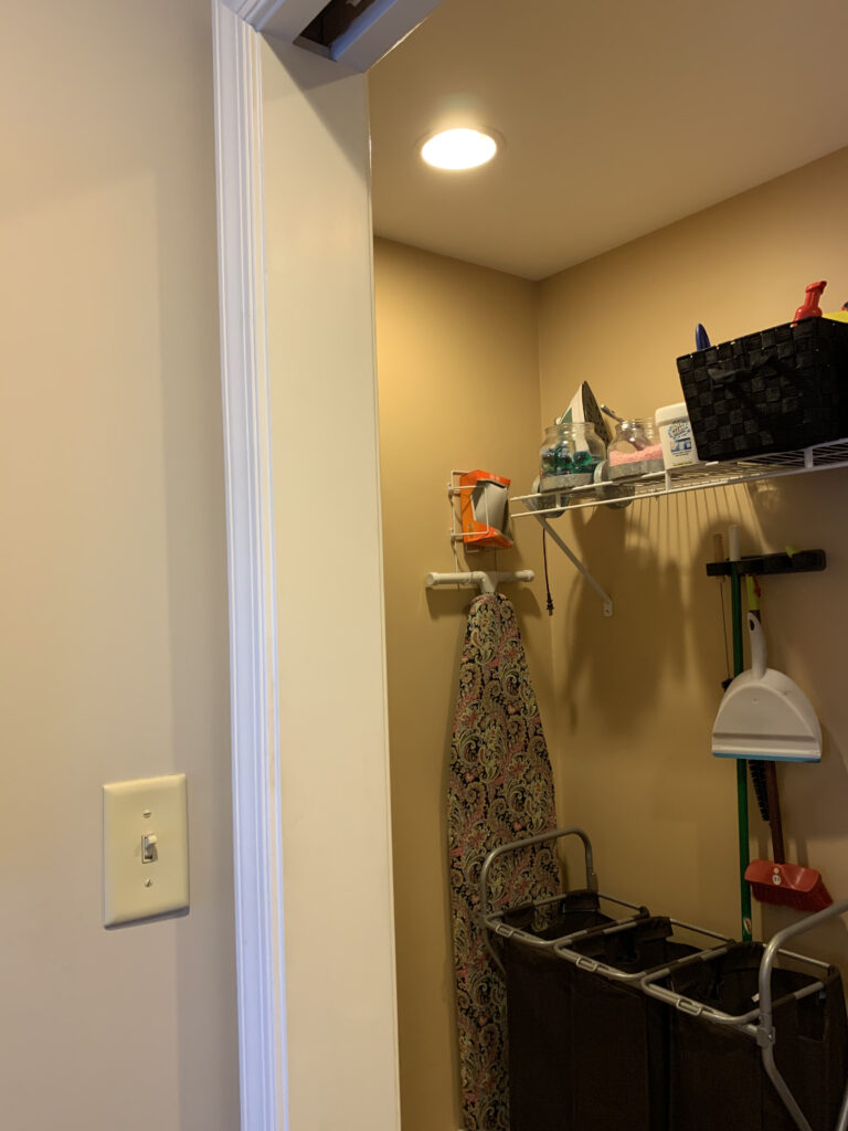 Oliver Construction Services - Before Remodel - Laundry Room