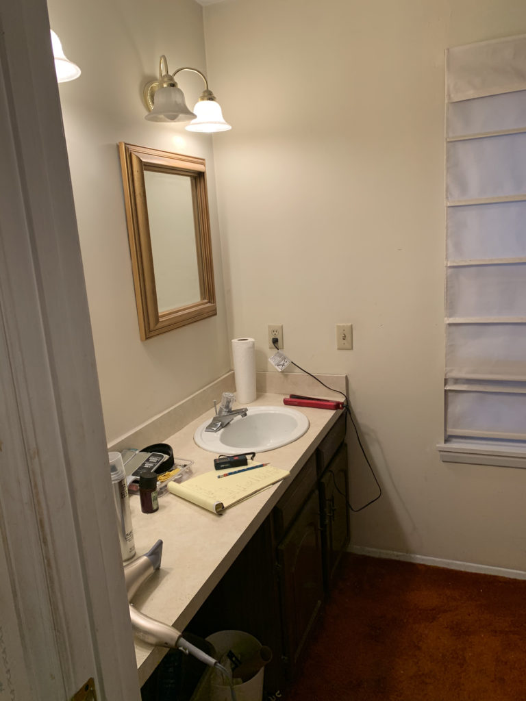 Oliver Construction Services - Before Remodel - Bathroom